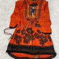 Lilen Embroidered Peplum Kurti