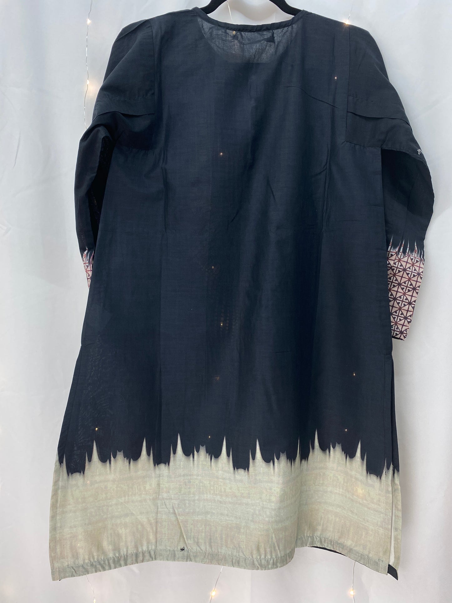 Khaadi Printed Pleated Cotton Top
