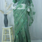Ready to drape Sea-Green Saree