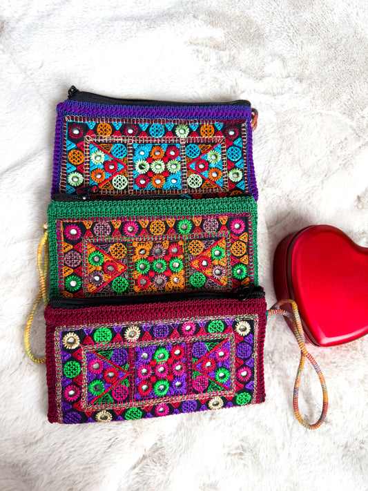 Afghani Traditional Soft Clutch