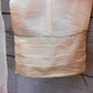 Peach Organza Thread Mirror work Suit (3PC)