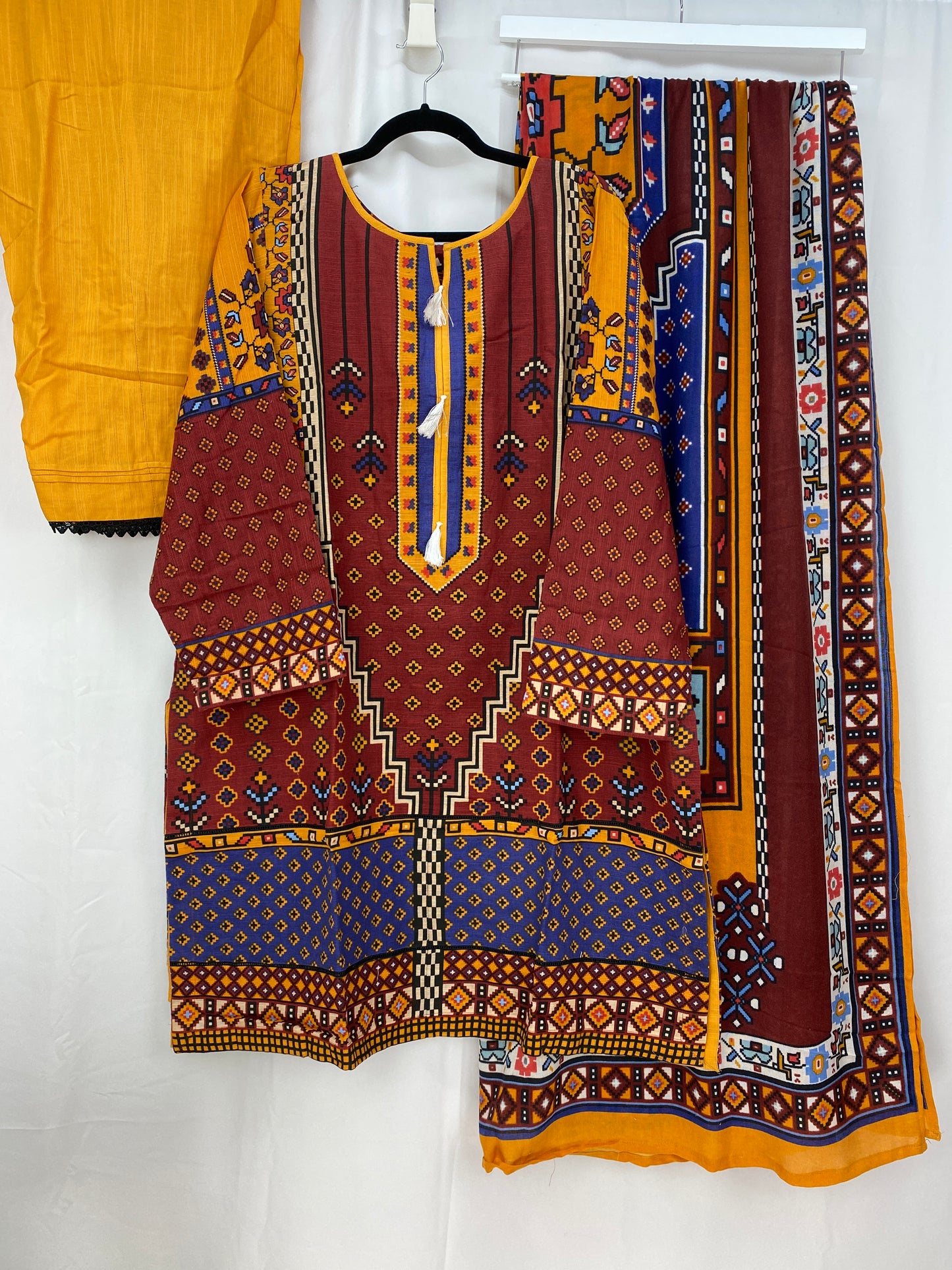 Zellbury Khaddar Outfit with Wool Shawl XXL