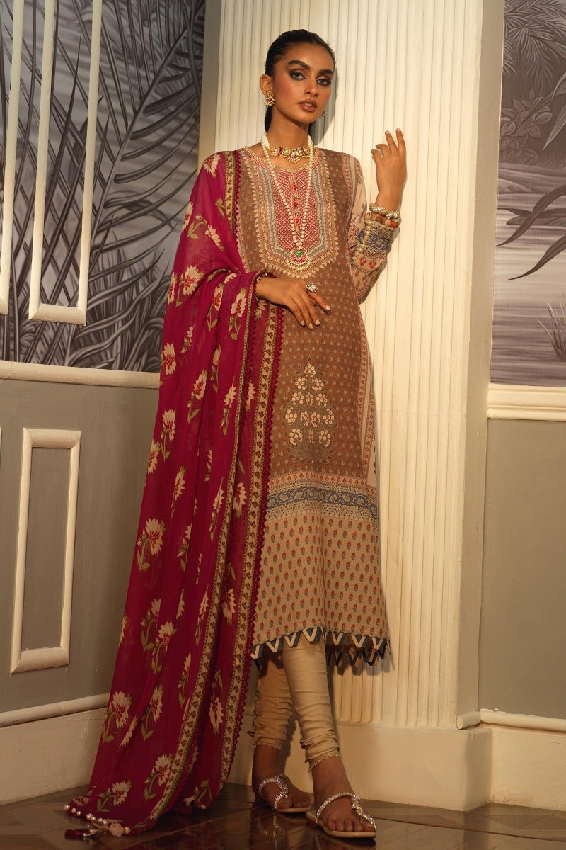 Original Sana Safinaz: Unstitched 3 Pcs