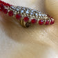 Red Bracelet with Ring