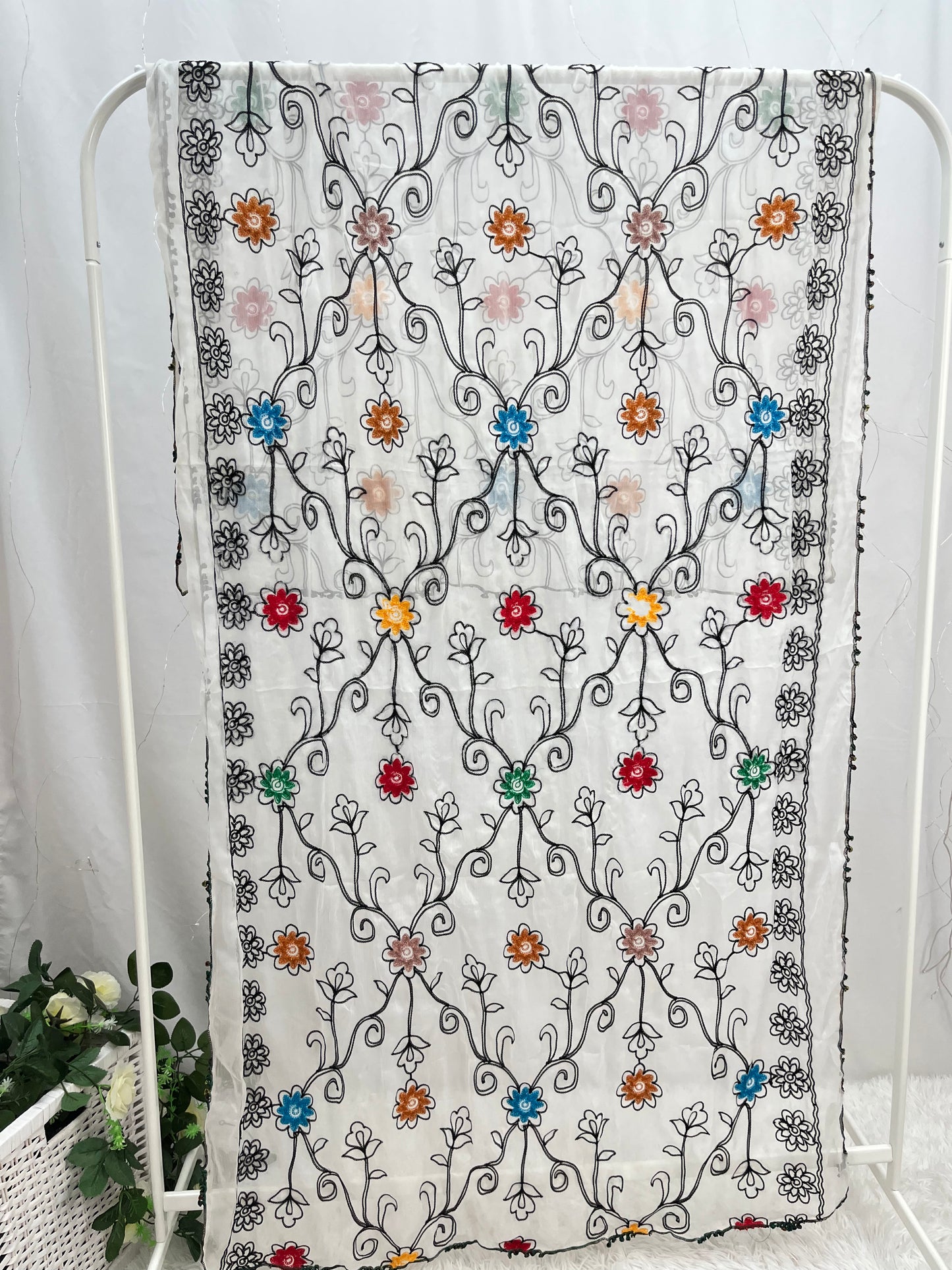 Soft Chiffon Embroidered Dupatta