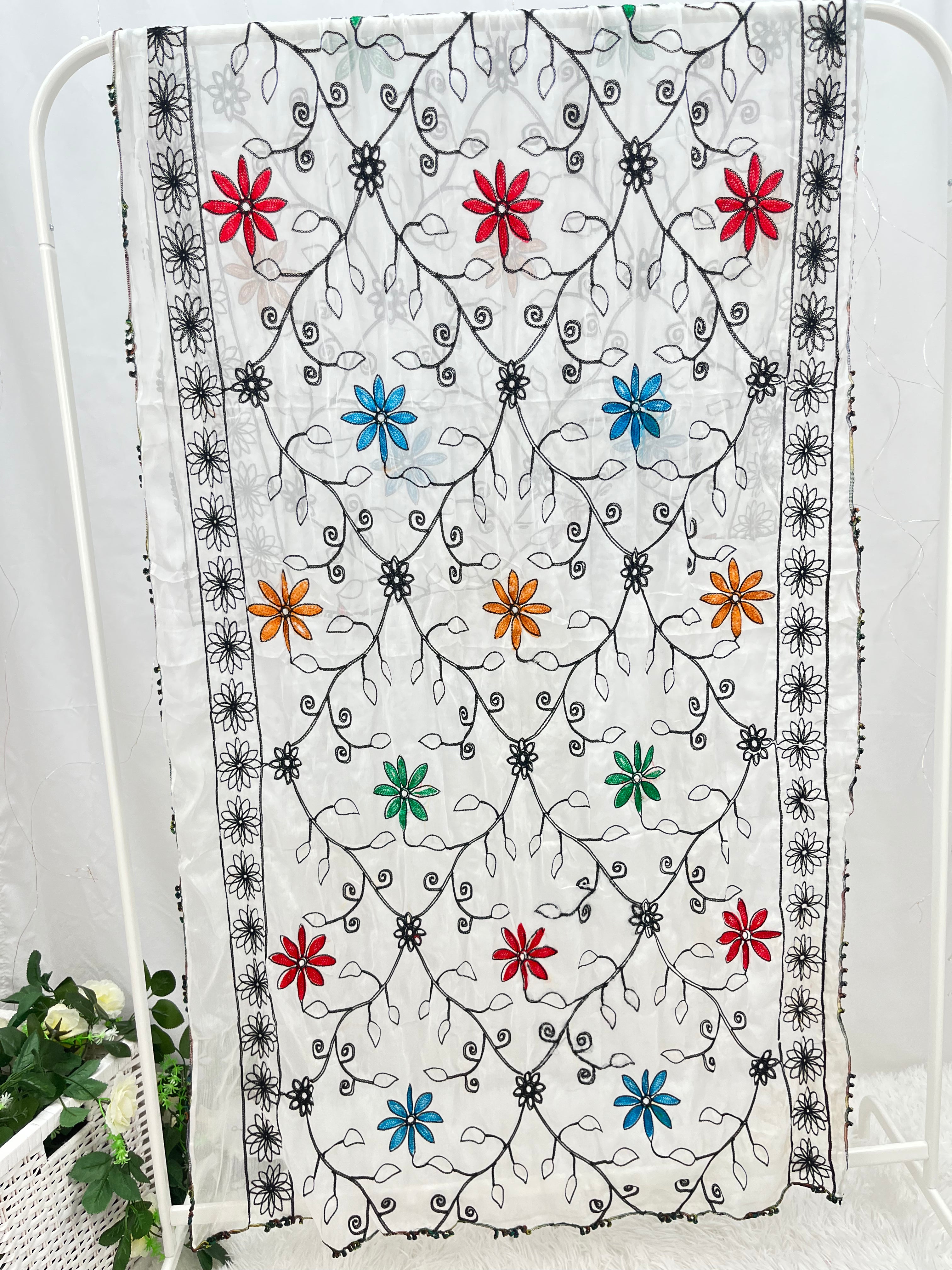 Soft Chiffon Embroidered Dupatta