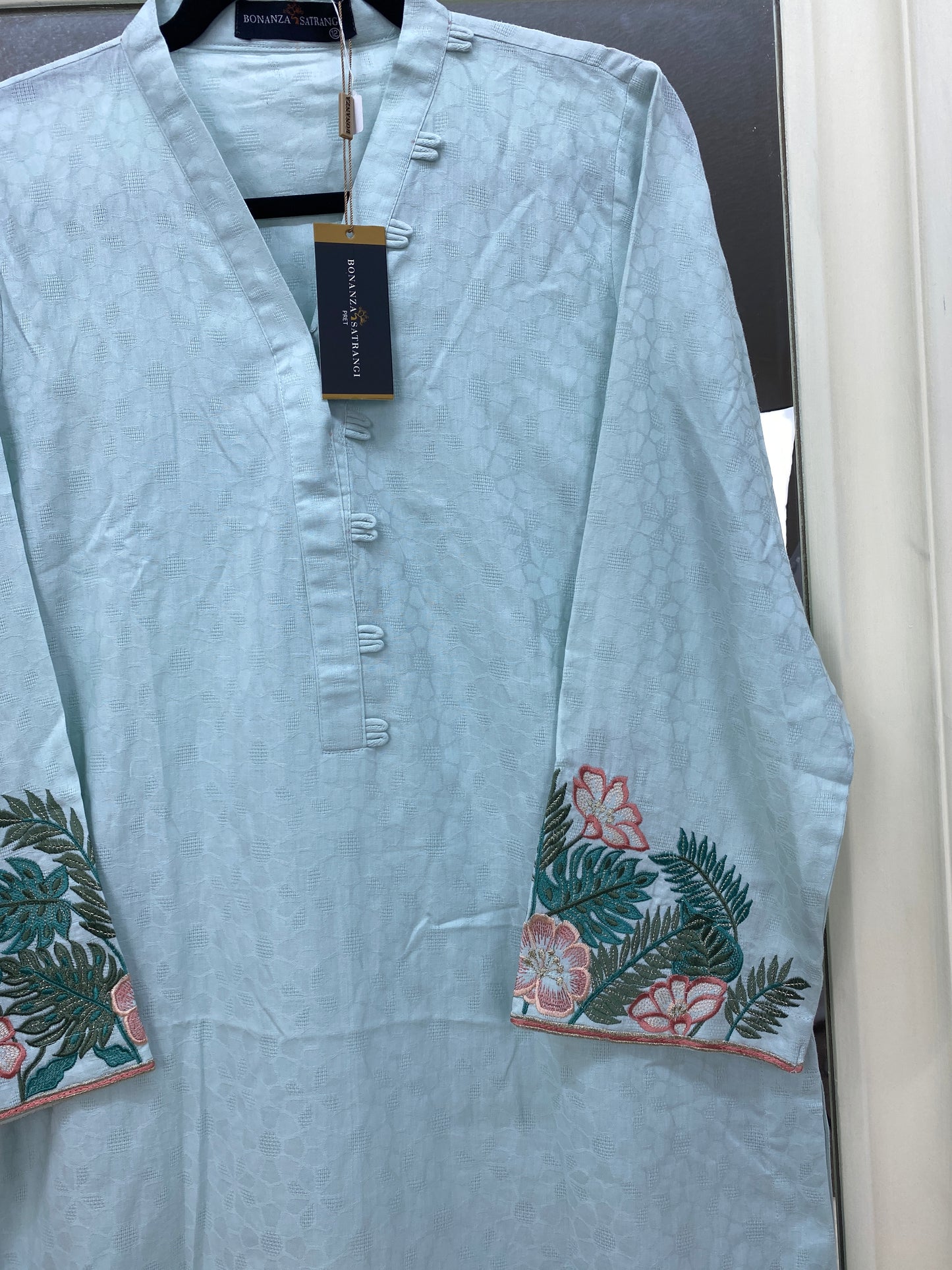 Cotton Kurti by Bonanza Satrangi