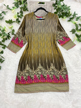 Soft High Quality Lilen Top -Plus Size