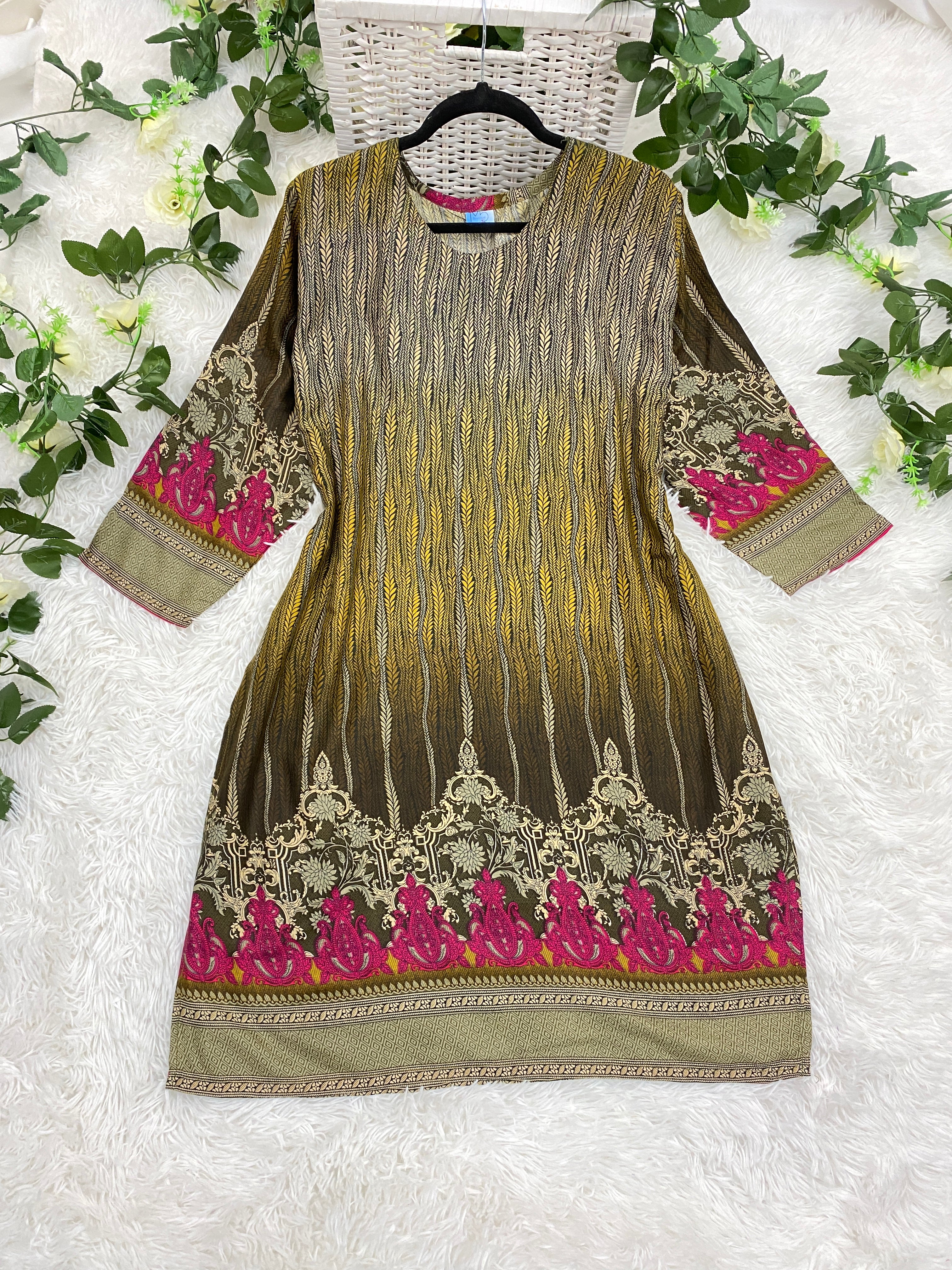 Soft High Quality Lilen Top -Plus Size